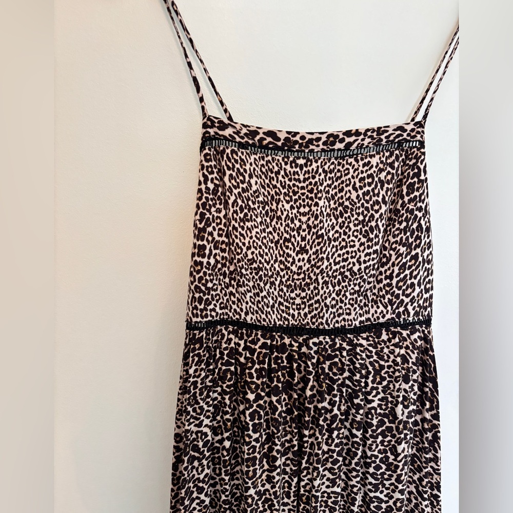 Leopard Print Maxi Dress - Picture 2 of 5